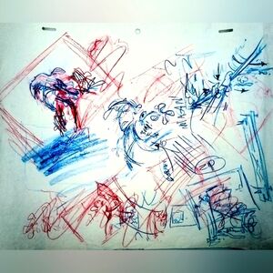 Ed Edd n Eddy "BPS Chaos Page" Thumbnail Storyboards in Pencil by Raven M